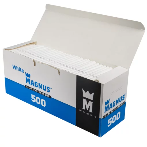 Сигаретные гильзы Магнус Magnus white 500шт