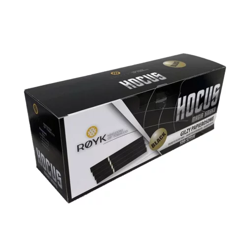 Сигаретные гильзы Hocus чёрные 500шт
